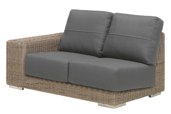  4 Seasons Outdoor | Loungebank Kingston 2-zits Rechts | Pure 700101-31